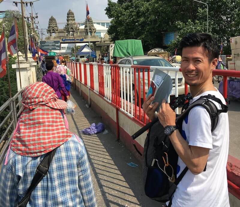 タイからカンボジアへ Vipトランスポートバスを使って陸路で国境越え 夫婦無職で世界一周